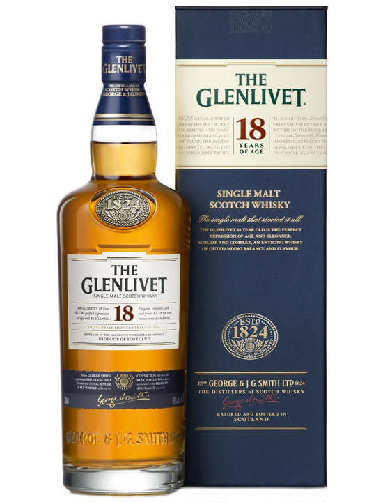 Ruou Glenlivet 18 nam