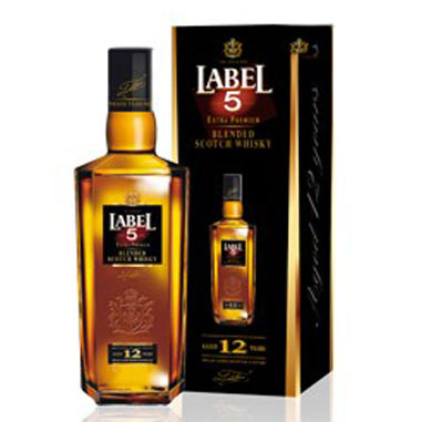 Rượu Label 5 Whisky 12 năm