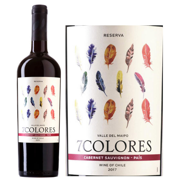 Rượu Vang 7Colores Reserva Cabernet Sauvignon KOGO