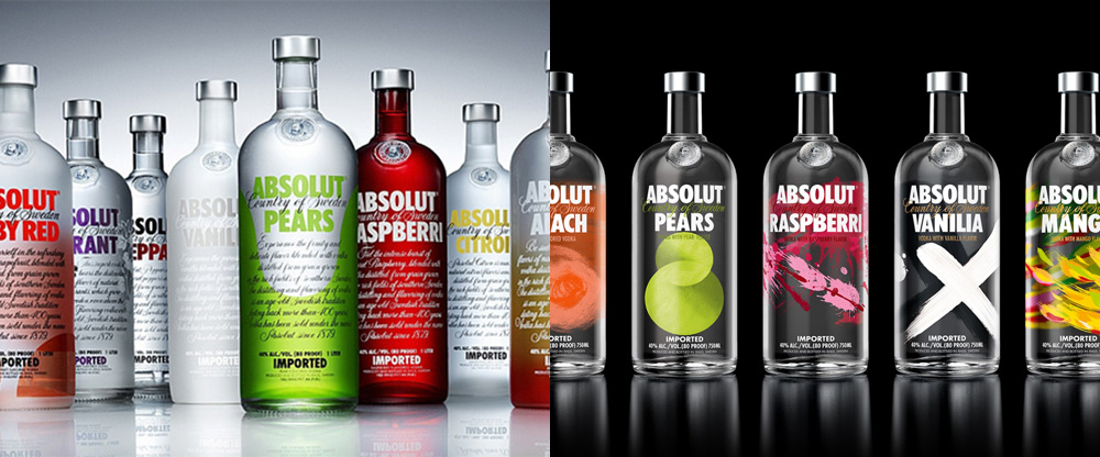 absolut flavors