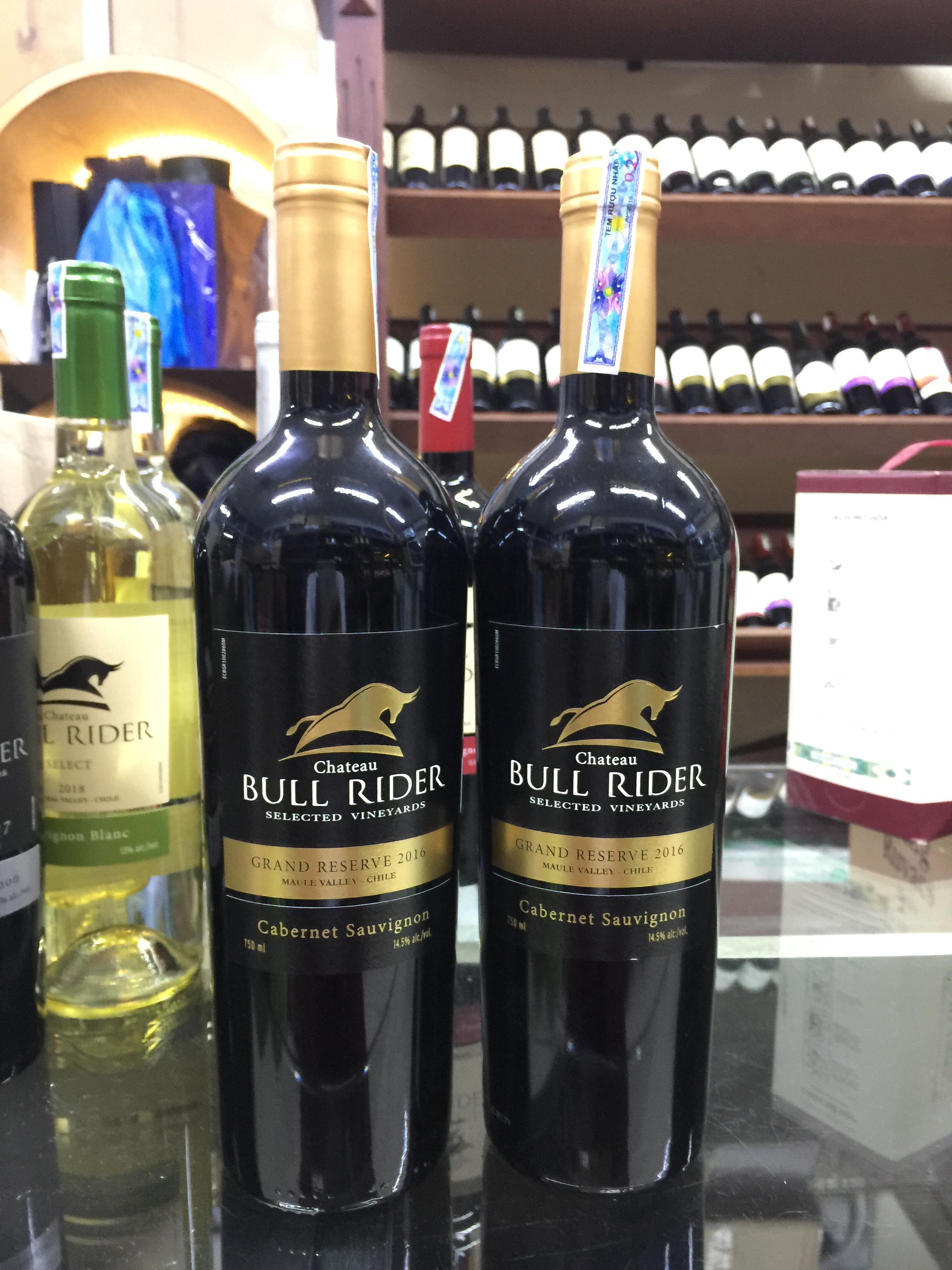 Káº¿t quáº£ hÃ¬nh áº£nh cho VANG chile chateau bull rider  GRAN RESERVA