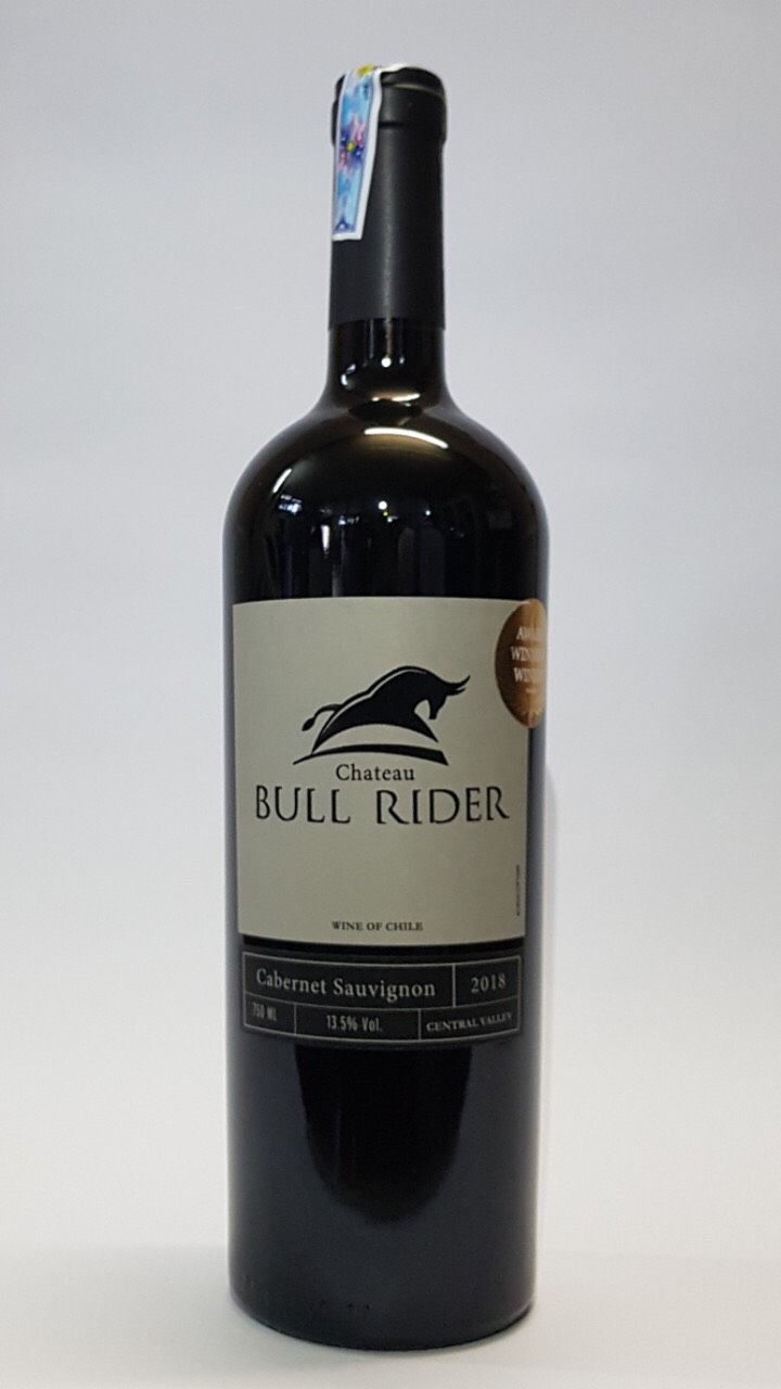 vang chile Bull Rider cabernet Do 750ml
