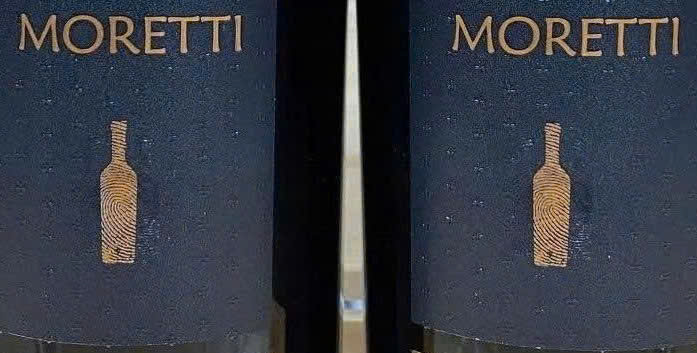 Nhan hieu vang Y Moretti 750 ml