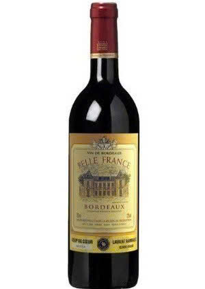 Belle France Bordeaux red 750 ml gia re