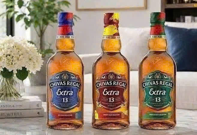 Bo 3 san pham chivas extra 13 moi nhat 700 ml