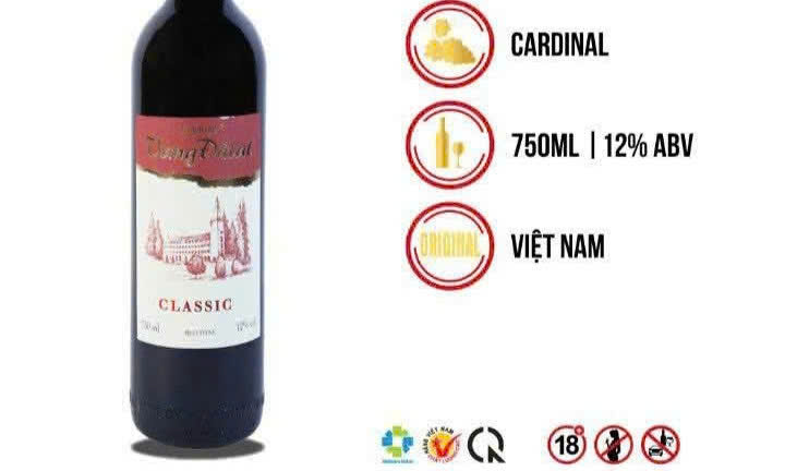 Cac chi tieu cam quan cua vang Classic do