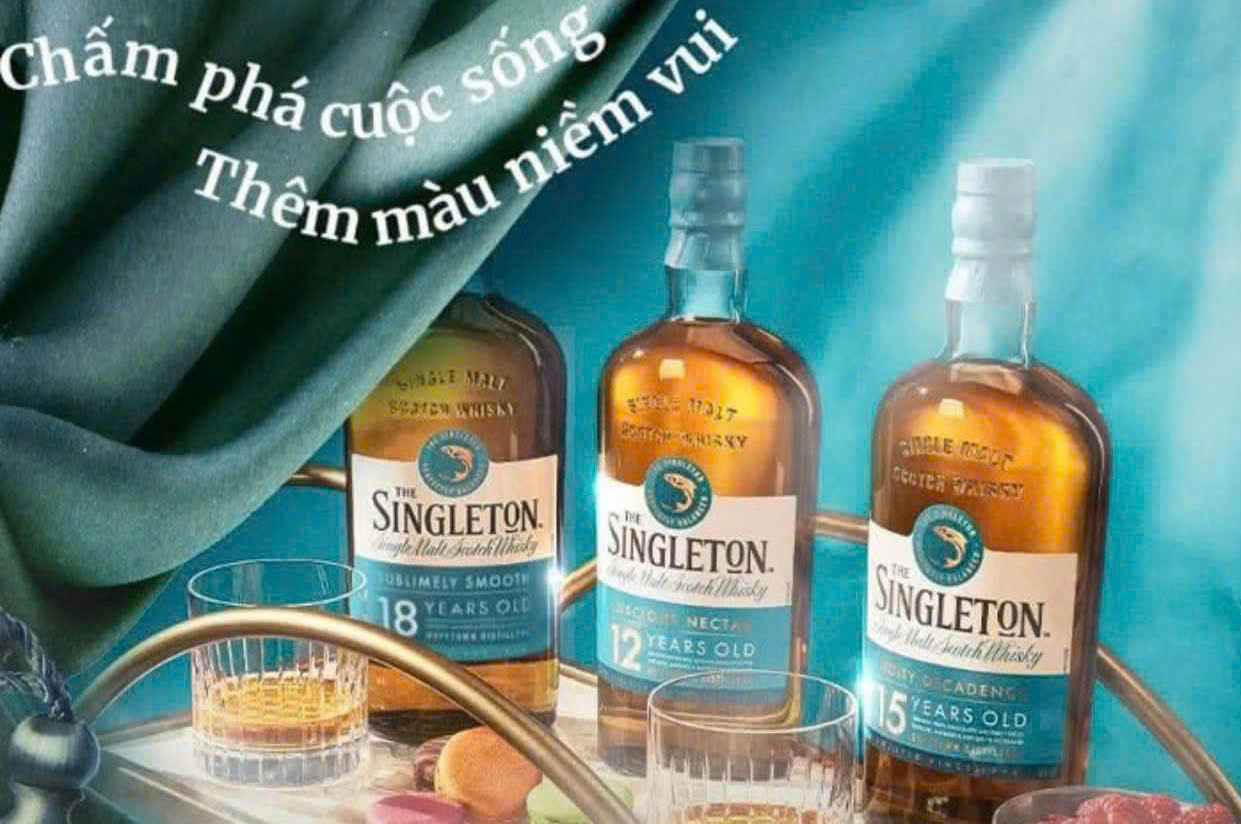 Cac loai Ruou Singleton cua Diageo 3chai