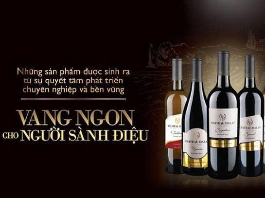 Cac loai Vang Chateau Dalat cua LADOFOODS VN