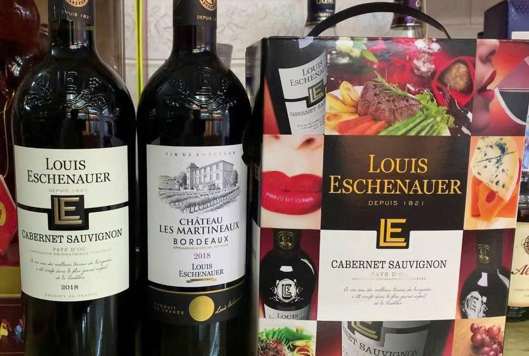 Cac loai vang phap louis eschenauer cabernet sauvignon