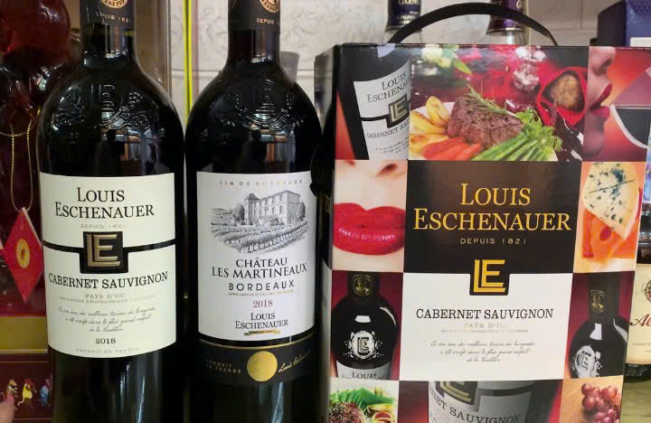 Cac loại vang Bordeaux gia re nhat