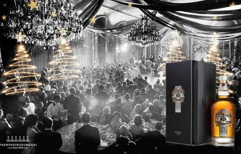 Chivas 25 da tro thanh bieu tuong cua whisky sang trong dau tien