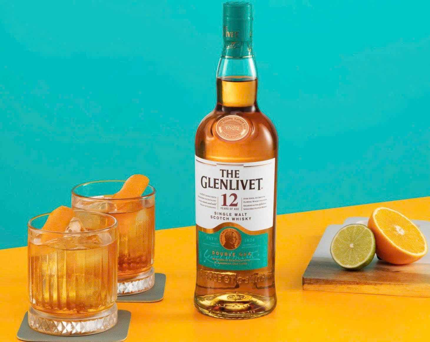 Chuan vi voi Glenlivet 12 YO