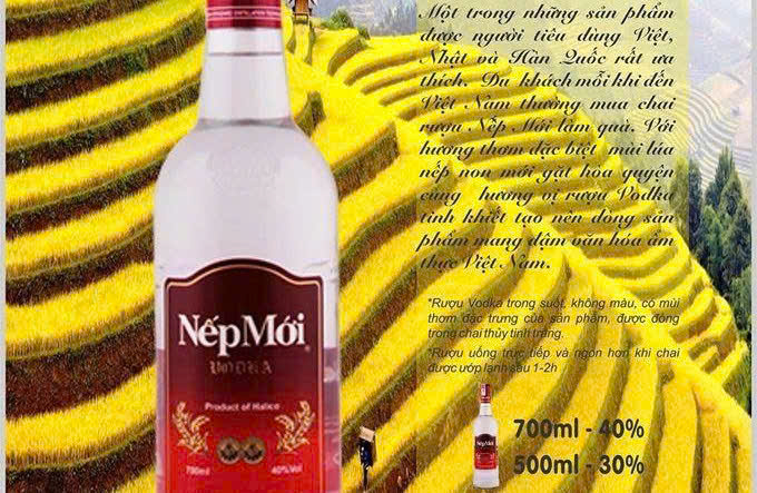 Dac diem cua ruou Nep moi HALICO