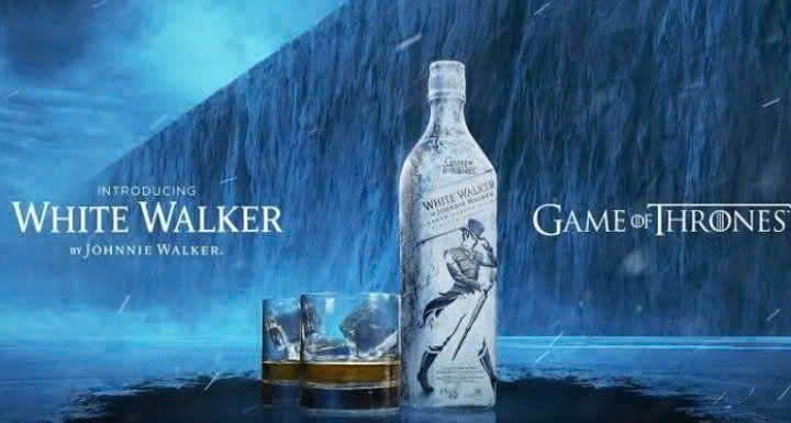 Dung dieu voi White Walker 750ml