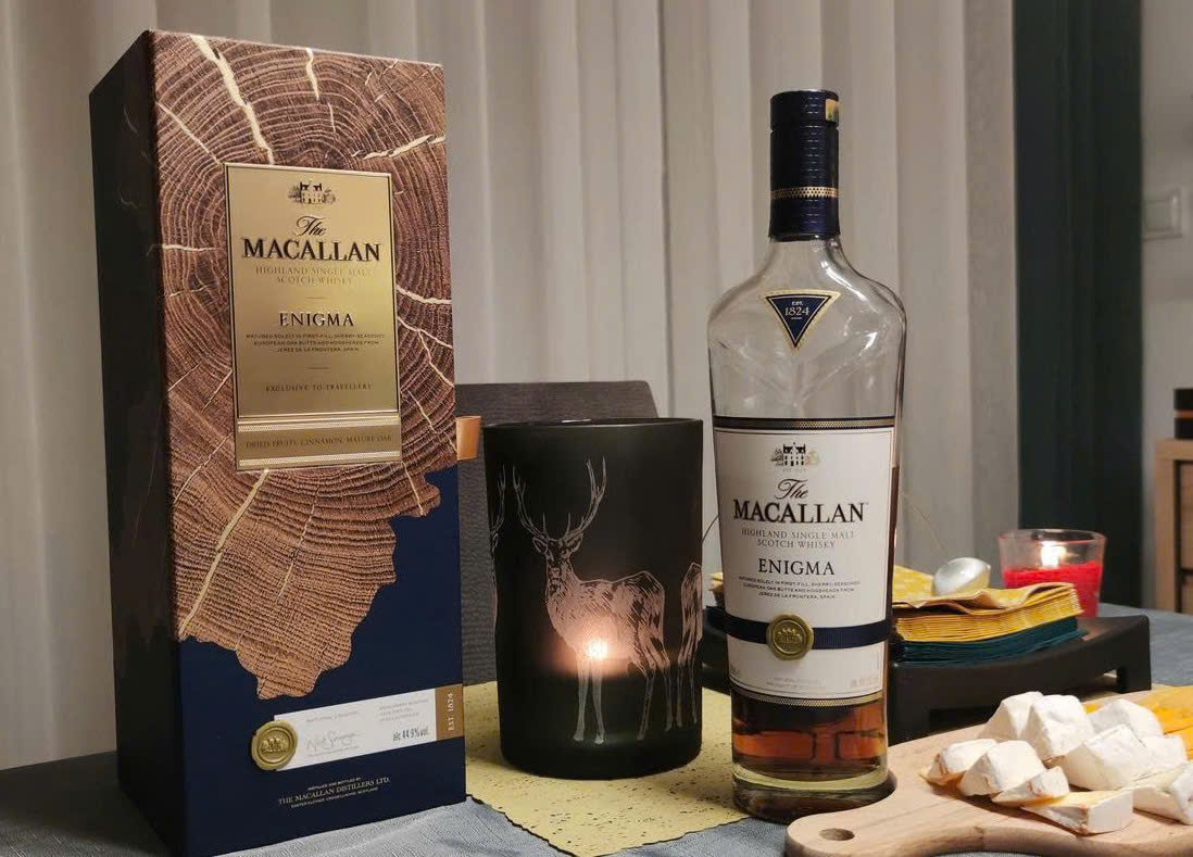 Dung dieu voi macallan enigma 700 ml