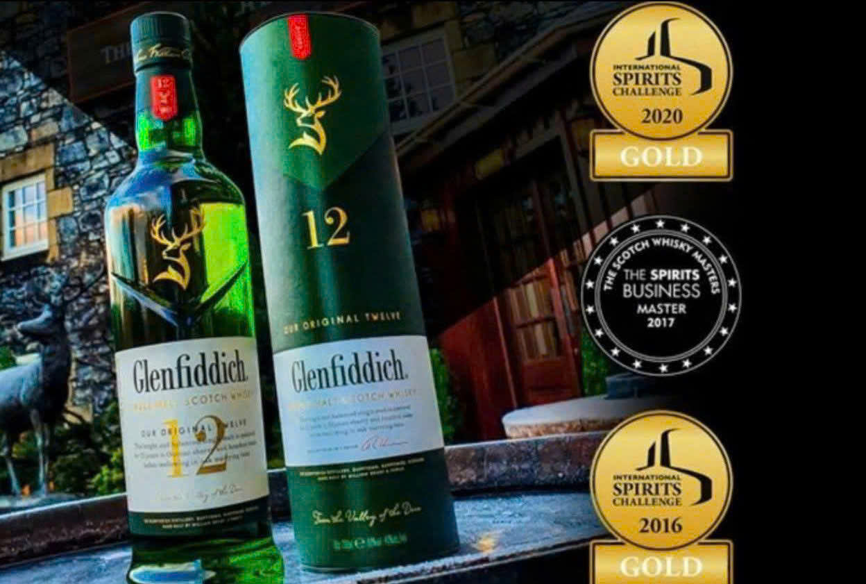 Giai thuong Quoc te cho Glenfiddich 12 700 ml