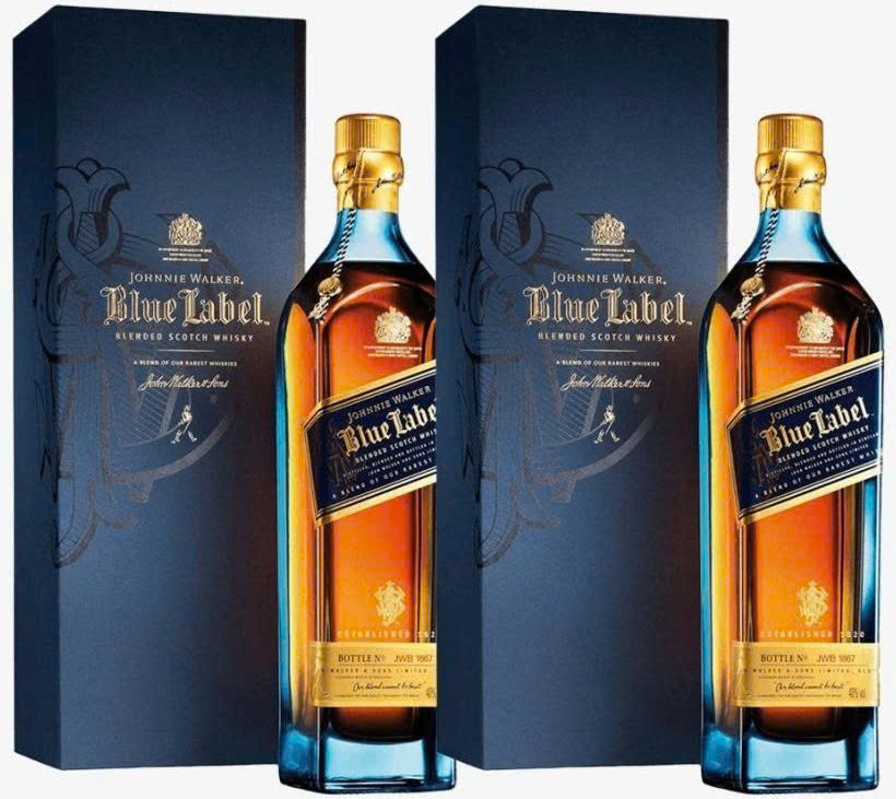 Gioi thieu Blue Label 750ml