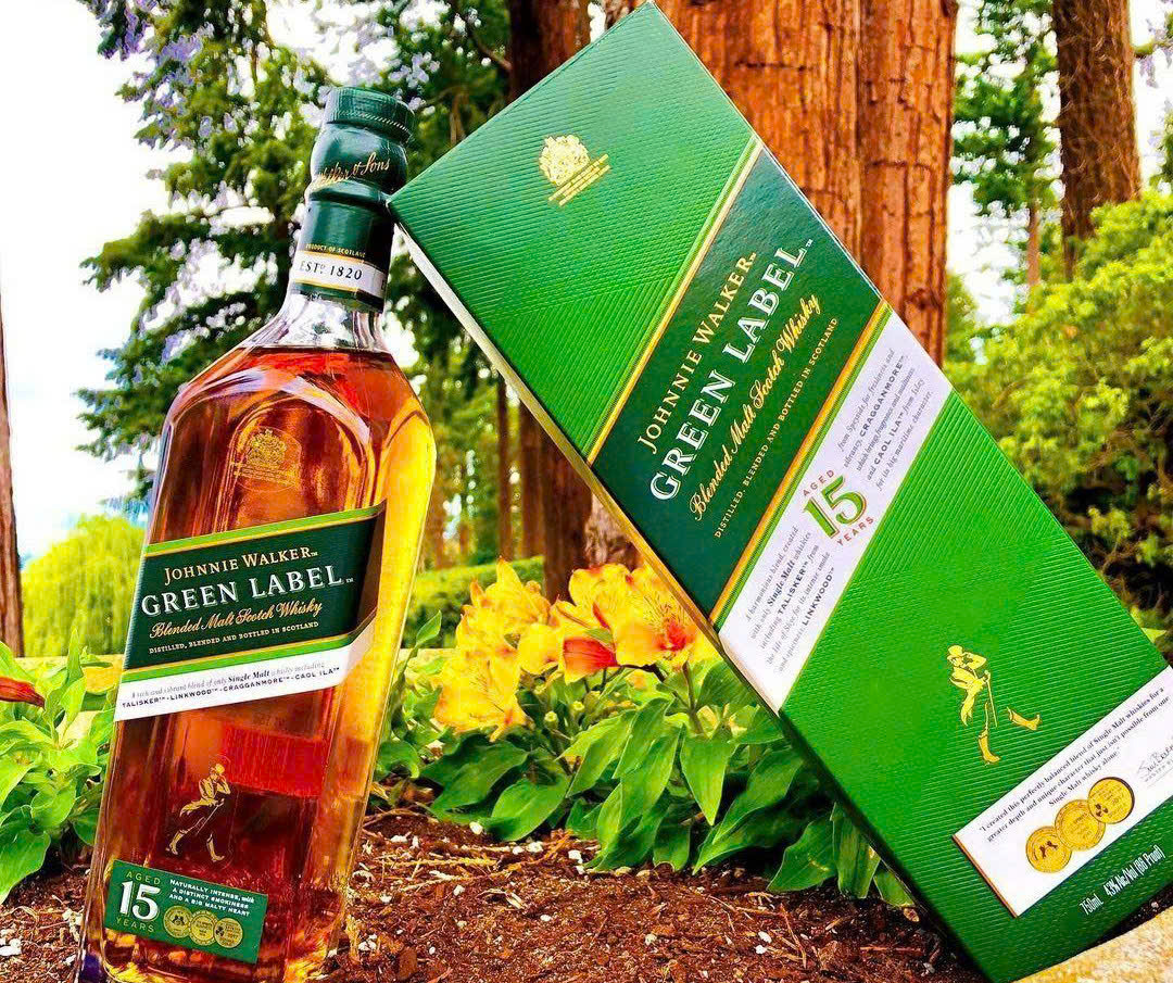 Gioi thieu Green Label 750ml