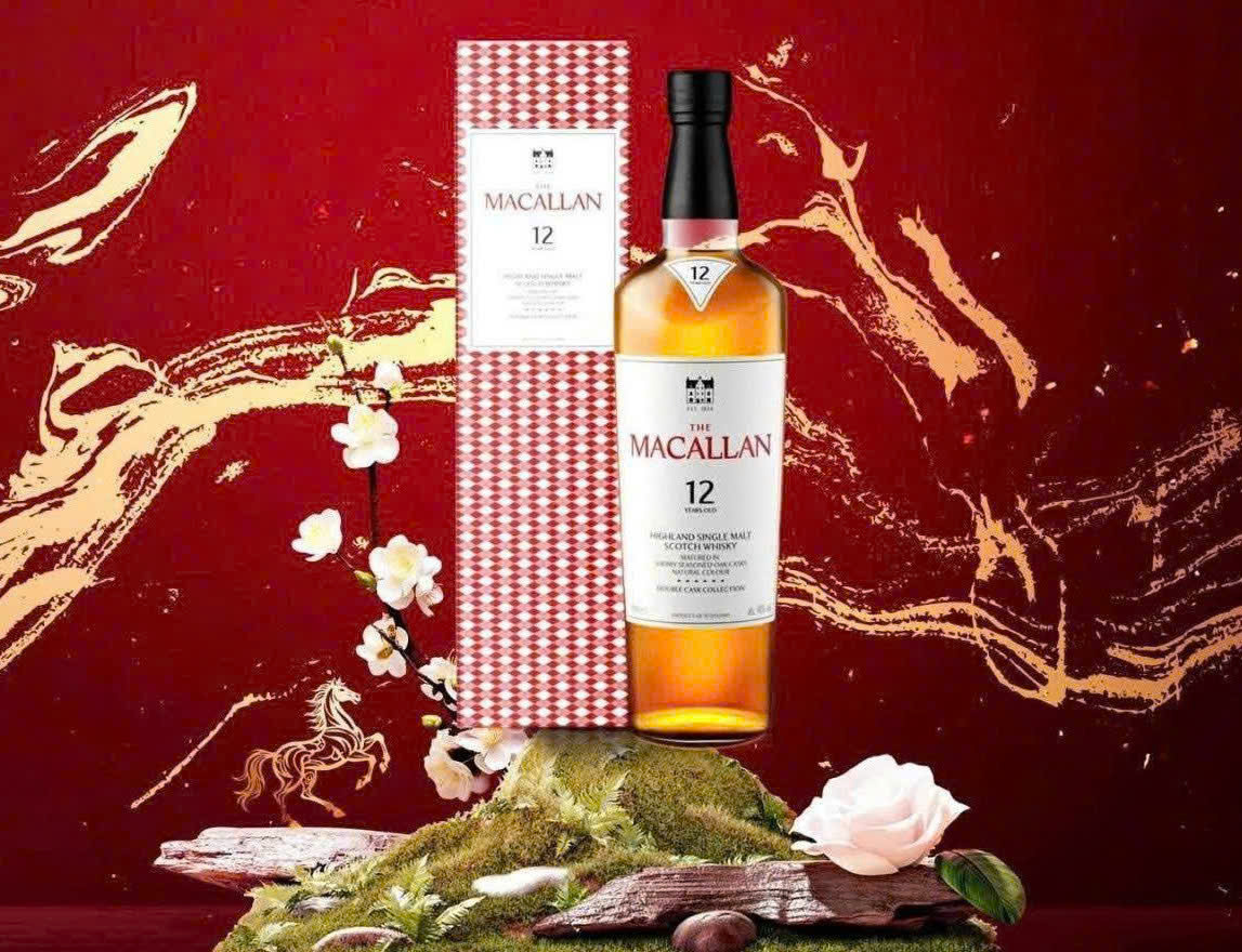 Gioi thieu Macallan 12 Double Cask Mau moi nhat 700ml