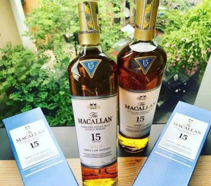 Gioi thieu Macallan 15 Triple Cask Matured 700ml