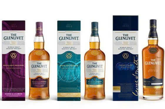Gioi thieu The Glenlivet Triple Cask Seri 3 chai