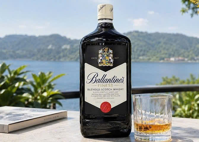 Gioi thieu ballantines Finest 3 lit moi