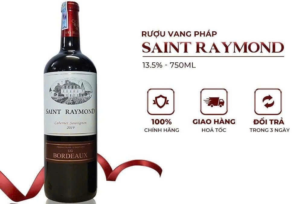 Gioi thieu ruou vang phap Saint Raymond gia re
