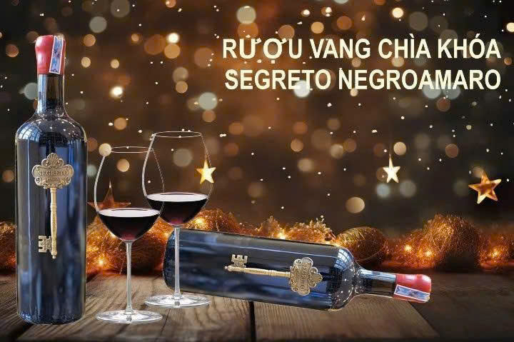 Gioi thieu vang Segreto chia khoa 16 do 750ml