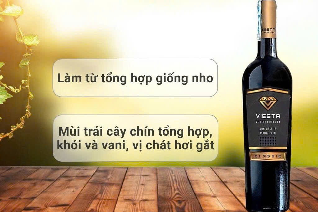 Gioi thieu vang Viesta classic