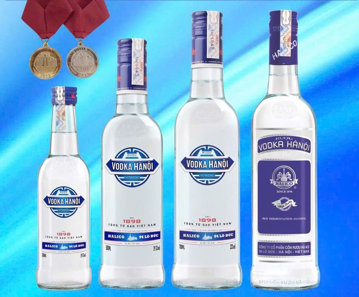 Gioi thieu vodka Ha noi cac loai