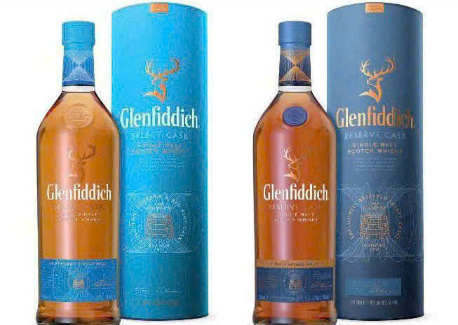 Glenfiddich Select va Glenfiddich Reserve 2 san pham noi bat