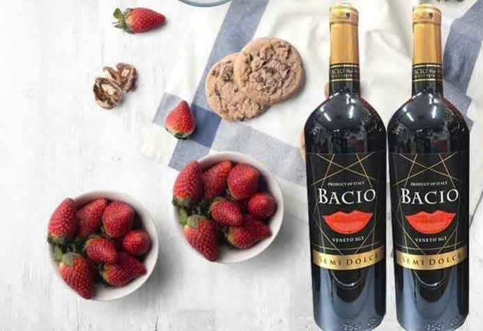 Huong vi cua Vang Y Bacio ngot