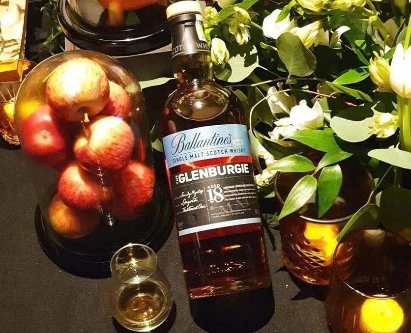 Huong vi cua ballantines glenburgie 18 YO
