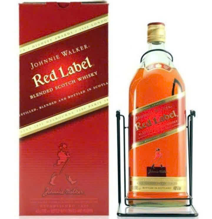 Johnie Walker red label 4500 ml