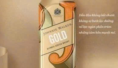 Johnnie Walker Gold Icon 750ml