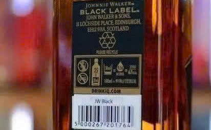 Mat sau chai Black Label 3 lit