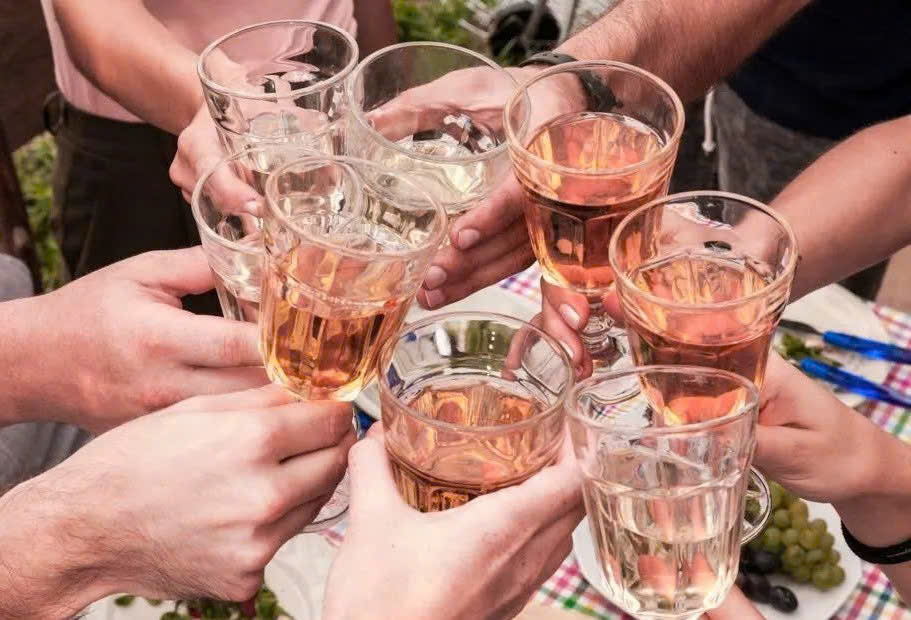 Mau sac cua vang hong