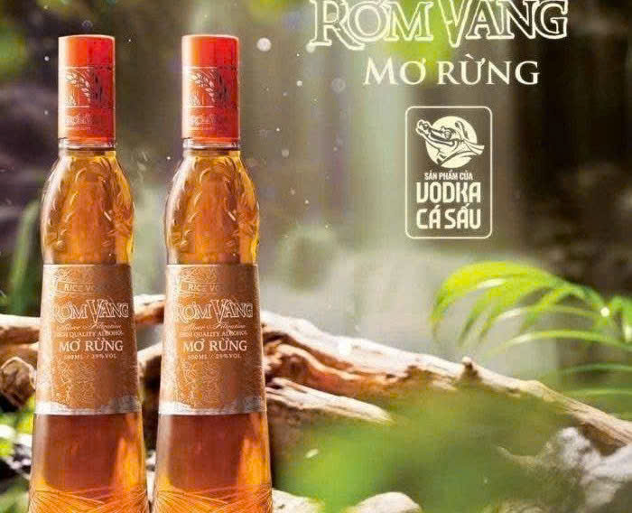 Mo rom vang san pham cua vodka ca sau