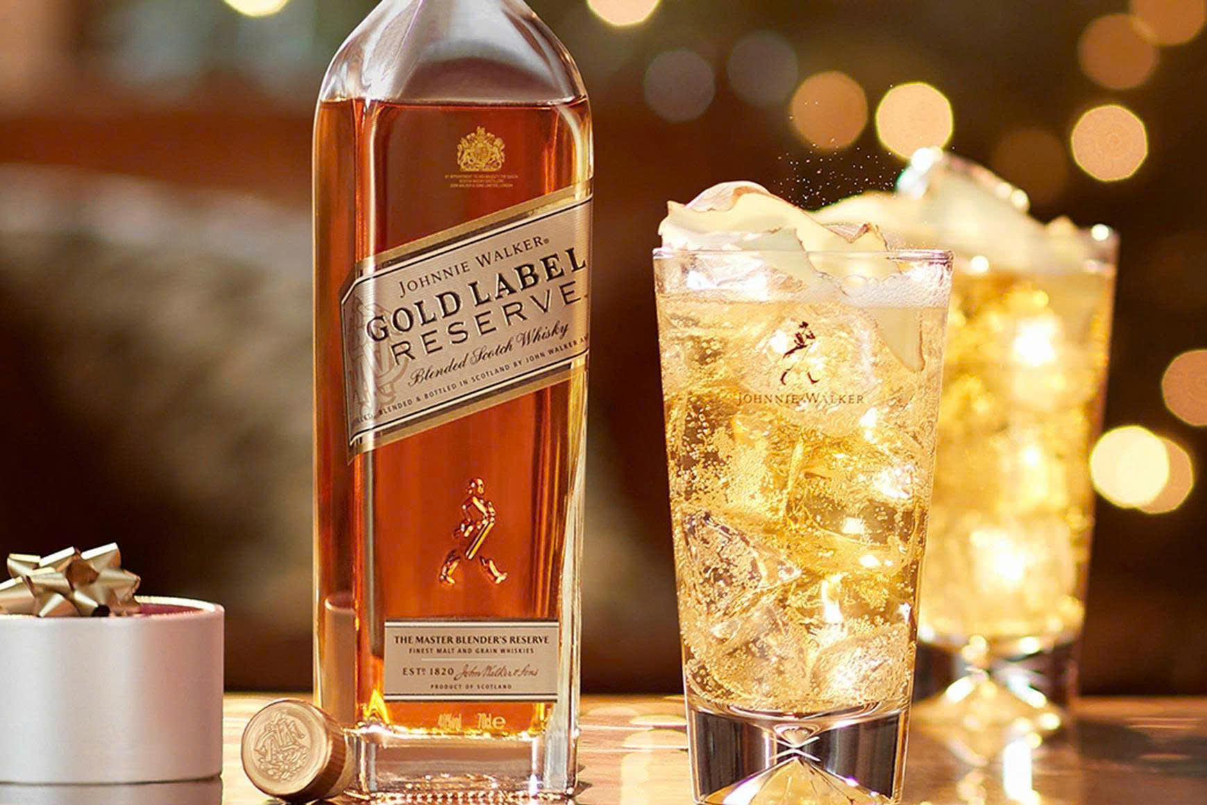 Mot cach thuong thuc johnnie walker gold label reserve