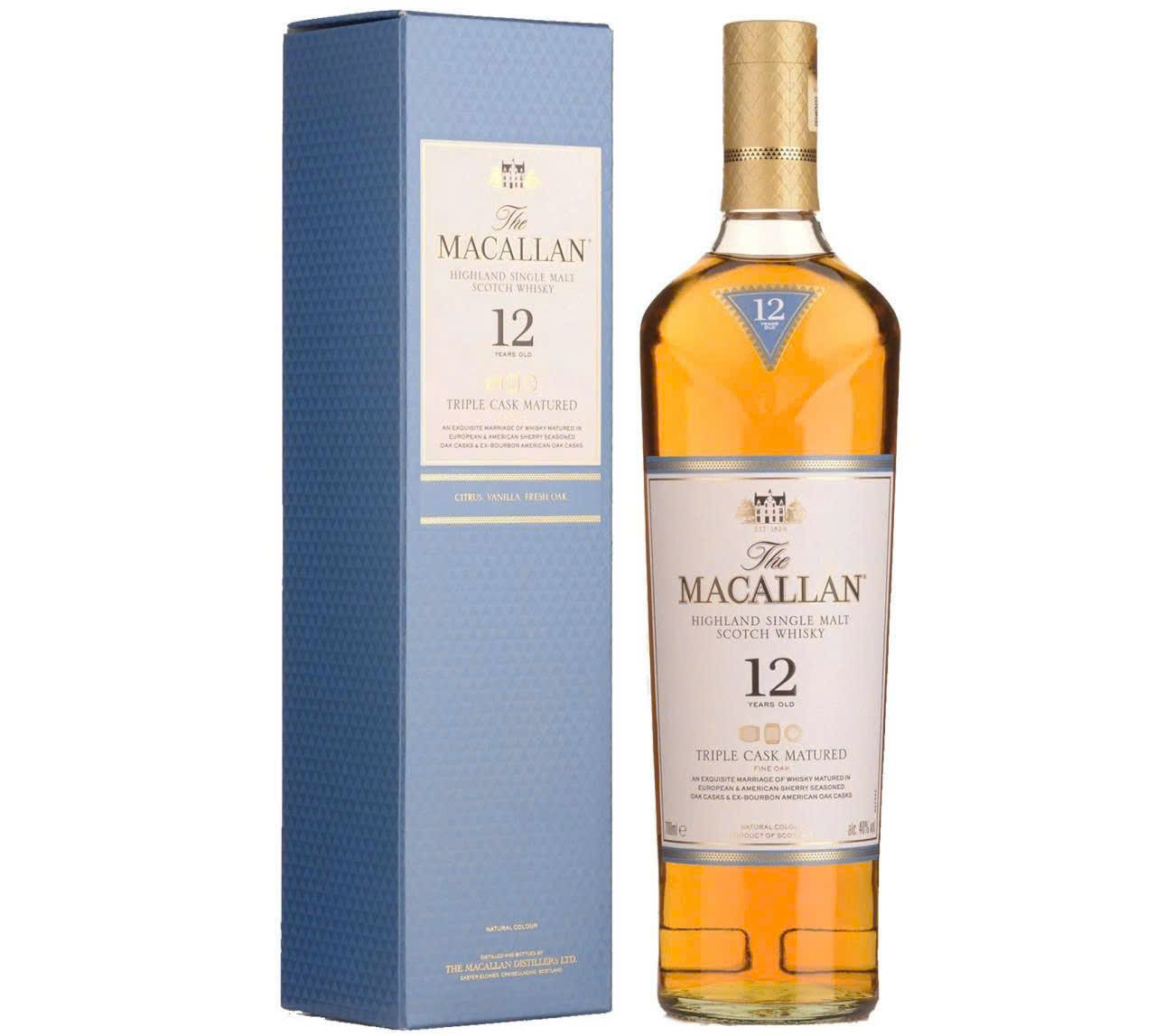 Mua ban MACALLAN 12 YEARS OLD TRIPLE CASK gia re