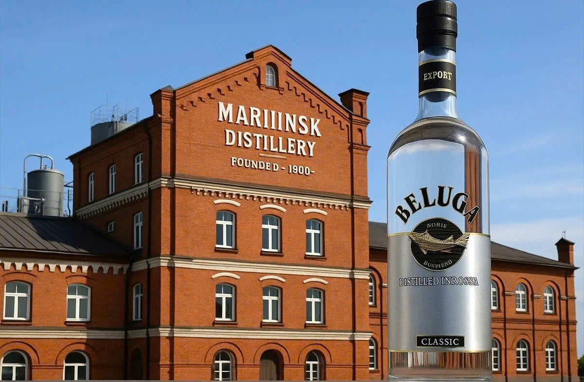 Nha may sx Vodka Beluga