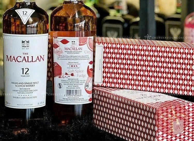 Nhan dien Macallan 12 Double Cask Mau moi