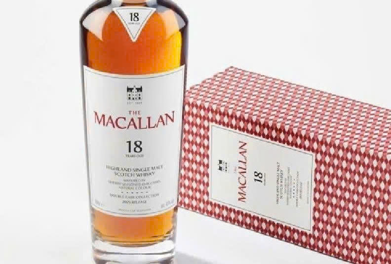 Nhan dien thuong hieu Macallan 18 Year Old Double Cask