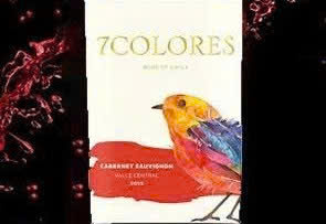 Nhan hieu 7colores cabernet sauvignon