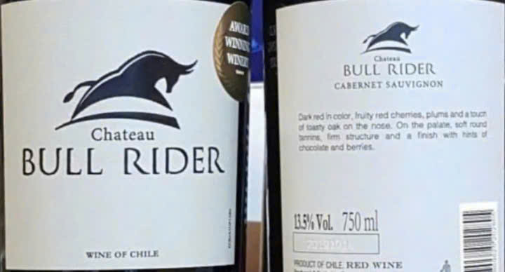 Nhan hieu Chateau Bull Rider CS Do
