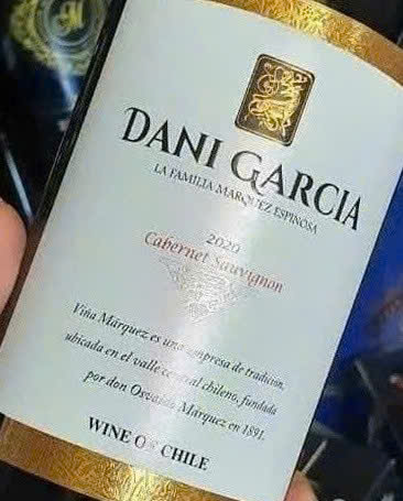 Nhan hieu Dani garcia Do chile