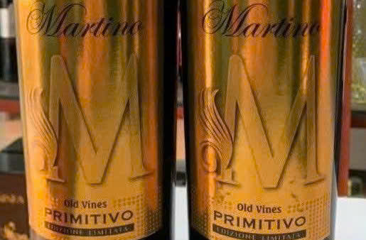 Nhan hieu Martino Primitivo 750ml
