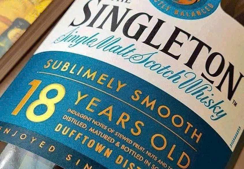 Nhan hieu Singleton 18 Dufftown