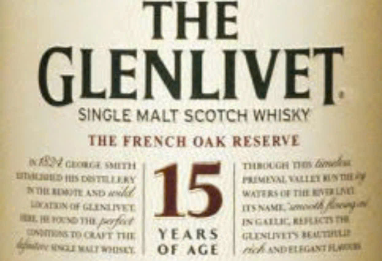 Nhan hieu The Glenlivet 15 YO