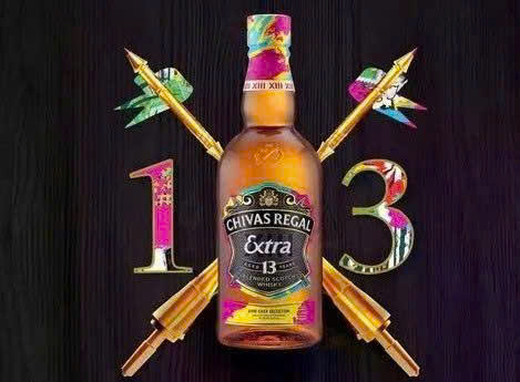 Nhan hieu chivas 13 rum cask 700ml